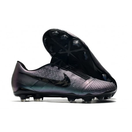 Botas de Futbol Nike Phantom Vnm Elite FG Negro Azul Láser Antracita