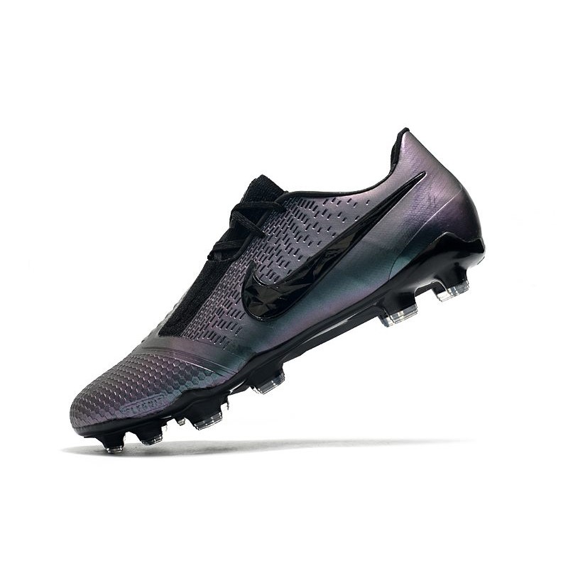 Botas de Futbol Nike Phantom Vnm Elite FG Negro Azul Láser Antracita