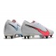 Nike Mercurial Vapor XIII Elite SG Anti-Clog Blanco Rojo Azul