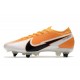 Nike Mercurial Vapor XIII Elite SG Anti-Clog Láser Naranja Negro Blanco