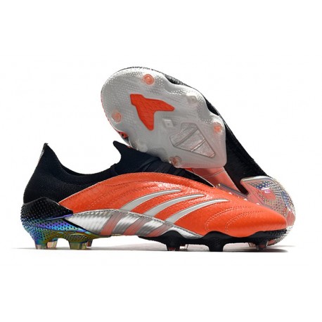 Zapatillas adidas Predator Archive FG - Naranja Blanco Negro