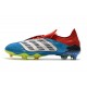 Zapatillas adidas Predator Archive FG - Azul Blanco Rojo