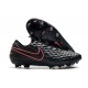 Nike Tiempo Legend VIII Elite FG Botas Negro Rosa