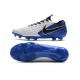Nike Tiempo Legend VIII Elite FG Botas Blanco Azul Negro