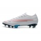 Nike CR7 x Bugatti Mercurial Vapor 13 Elite FG Blanco Azul Rojo