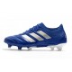 Adidas COPA 20.1 FG Botas de Futbol Azul Royal Plateado metalizado
