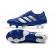 Adidas COPA 20.1 FG Botas de Futbol Azul Royal Plateado metalizado