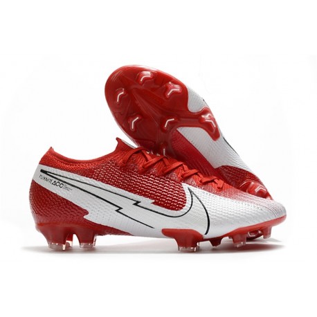 Botas Nike Mercurial Vapor 13 Elite FG Crimson White