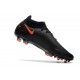Botas de Fútbol Nike Phantom GT Elite FG Negro Rojo Chile Gris humo