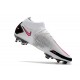 Botas de Fútbol Nike Phantom GT Elite FG Blanco Rosa Negro