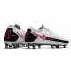 Botas de Fútbol Nike Phantom GT Elite FG Blanco Rosa Negro
