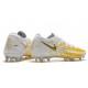 Botas de Fútbol Nike Phantom GT Elite FG Blanco Oro