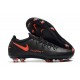Botas de Fútbol Nike Phantom GT Elite FG Negro Rojo Chile Gris
