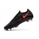 Botas de Fútbol Nike Phantom GT Elite FG Negro Rojo Chile Gris
