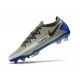 Botas de Fútbol Nike Phantom GT Elite FG Gris Azul Negro