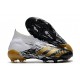 adidas Predator Mutator 20.1 FG Blanco Dorado metalizado Negro